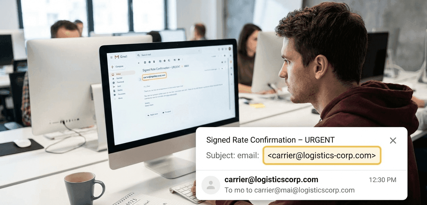 The Rate Con Phish: How to Spot Fake Domains Before Your Team Gets Burned